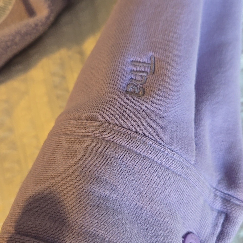 TNA Oversized Cropped Boyfriend Fleece Button Down Size Small - Picture 7 of 11